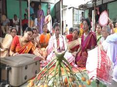 
      
      Villagers, NGO help flood-ravaged family in daughter's wedding
      
      