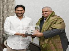 
      
      UN Assistant Secretary-General meets Andhra CM, discuss...
      
      