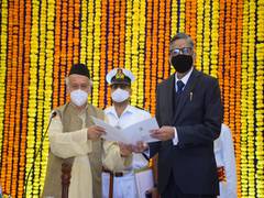 
      
      Justice Vidyasagar Kanade sworn in as Maharashtra Lokayukta
      
      