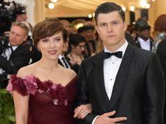 
      
      Scarlett Johansson, Colin Jost welcome first child together
      
      