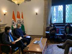 
      
      Op Ganga: Scindia meets Indian envoy to Romania to discuss...
      
      