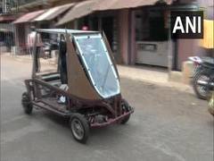 
      
      Farmer in Odisha builds solar-powered car during lockdown
      
      