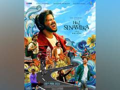 
      
      Dulquer Salmaan-starrer 'Hey Sinamika' first look, release...
      
      