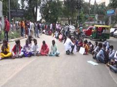 
      
      Students protest, demand review of Jharkhand Academic...
      
      