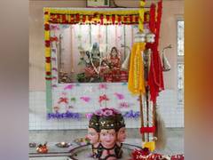 
      
      'Chhari-Sthapana' ceremony performed at Shri Amareshwar...
      
      