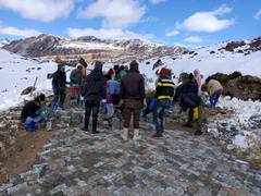 
      
      Uttarakhand elections: Laborers engaged in road construction...
      
      