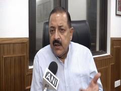
      
      Minister Jitendra Singh congratulates people, admin of J-K...
      
      