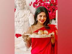 
      
      Priyanka Chopra celebrates Karwa Chauth with husband Nick...
      
      