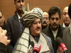 
      
      Delhi: BJP Working President JP Nadda meets refugees from...
      
      