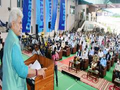 
      
      LG Manoj Sinha launches 'Green J-K Drive'; 1.30 cr saplings...
      
      