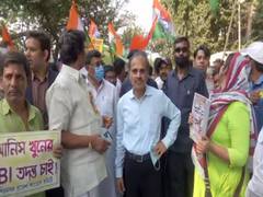 
      
      Anis Khan murder: West Bengal Congress holds protest in...
      
      