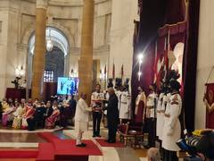 
      
      late Kalyan Singh awarded Padma Vibhushan
      
      