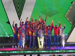 
      
      PSL 2020: Wasim Akram dedicates Karachi Kings' maiden title...
      
      