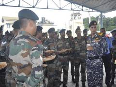 
      
      Navy chief reviews preparedness in remote Andaman outpost
      
      