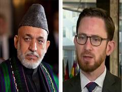
      
      Hamid Karzai discusses humanitarian aid to Afghanistan with...
      
      