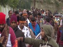 
      
      JK: Vaishno Devi temple witness heavy influx of pilgrims on...
      
      