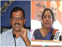 
      
      Kejriwal meets Sitharaman, urges to clear Rs 3,000 cr pending...
      
      