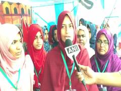 
      
      Protest against CAA, NRC and NPR in Kerala by Girls Islamic...
      
      