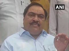
      
      Will join NCP on Oct 23, have suffered a lot in BJP: Khadse
      
      
