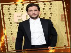 
      
      Emmy's 19': Kit Harrington rocks the classic pant suit 
      
      