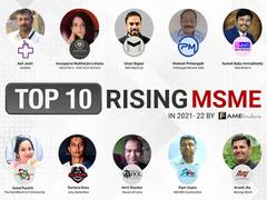 
      
      Top 10 Rising MSMEs in 2021-22 announced by Fame Finders
      
      