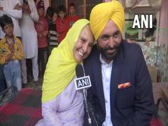
      
      Punjab polls: Bhagwant Mann casts his vote, says everyone...
      
      