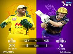
      
      IPL 2021: KKR wins toss, opts to bat against CSK
      
      