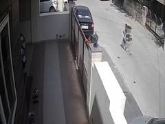 
      
      Women caught on CCTV throwing plastic bags into houses in...
      
      