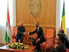 
      
      Prez Kovind, Beninese counterpart hold talks in Cotonou
      
      