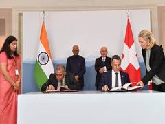 
      
      India, Switzerland sign three agreements during Kovind's visit
      
      