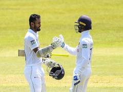 
      
      SL vs Ban: Karunaratne's double ton, de Silva's century...
      
      