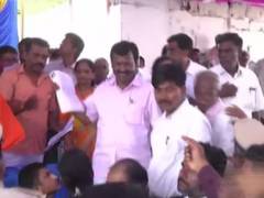 
      
      BJP MP Narayanaswamy denied entry to temple over caste...
      
      