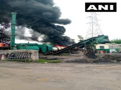 
      
      Fire breaks out at mixing plant in Himachal's Kullu 
      
      