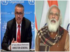 
      
      WHO chief lauds India, PM Modi for support to global COVID-19...
      
      