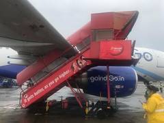 
      
      Spicejet ladder crashes into parked IndiGo aircraft at Mumbai...
      
      