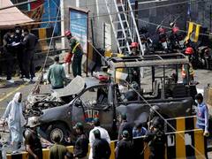 
      
      Death toll mounts to 8 in Lahore suicide bombing, 25 wounded
      
      
