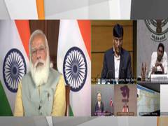 
      
      PM Modi inaugurates 'Maritime India Summit 2021'
      
      