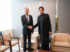 
      
      Imran Khan holds talks with Russian Foreign Minister on UNGA...
      
      