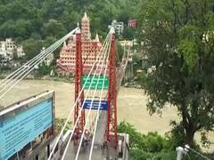 
      
      Laxman Jhula closed for public 
      
      