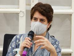 
      
      Priyanka Gandhi urges UP govt to give compensation to farmers...
      
      
