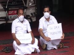 
      
      Save Lakshadweep: Cong MPs protest outside Lakshadweep...
      
      