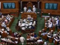
      
      Lok Sabha passes bill to bifurcate J-K into two UTs
      
      