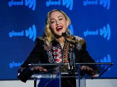 
      
      Madonna delivers moving speech after being honoured at GLAAD...
      
      