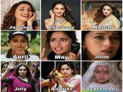 
      
      Madhuri Dixit takes 2020 challenge, shares quirky collage...
      
      