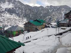 
    Kullu's Malana village receives snowfall, life comes to standstill
    