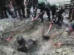 
      
      J-K: CRPF rescues man trapped overnight in landslide
      
      