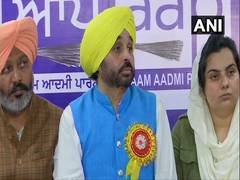 
      
      No talks with Sidhu on him joining AAP: Bhagwant Mann
      
      