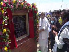 
      
      J&amp;K LG lays foundation stone of SABS office, Yatri Niwas...
      
      