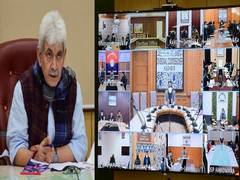 
      
      LG reviews DDC, Panchayat bypolls preparedness in J-K  via...
      
      