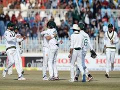 
      
      Naseem's hat-trick put Pakistan on front seat against Bangladesh
      
      